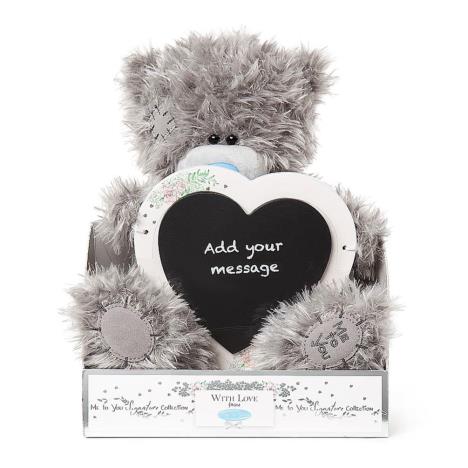 9" Personalise Your Own Heart Plaque Me To You Bear £20.00